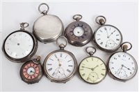 Lot 3326 - Georgian Silverer pair cased pocket Watches...