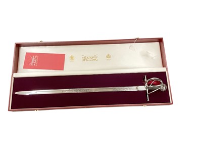 Lot 950 - The Mary Rose Sword - a commemorative sword made by Wilkinson