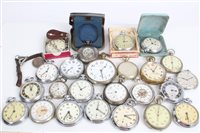 Lot 3332 - Collection of vintage pocket Watcheses -...