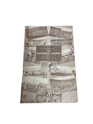 Lot 343 - West Ham v Fulham Saturday 20th August 1938 for The Football Jubilee Benevolent Fund