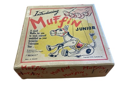 Lot 2026 - Moko Muffin the Mule Junior puppet, in original box (1)