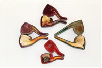 Lot 4152 - Early 20th century Austrian meerschaum pipe...