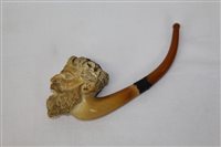 Lot 4155 - Good quality 19th century Carsved meerschaum...