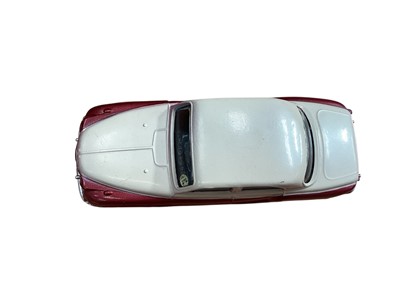 Lot 1969 - Corgi Toys diecast Chevrolet State Patrol No.223, Vauxhall Velox Saloon No.203M, Plymouth Sports Suburban Station Wagon No.219, Rover 90 Saloon No.204, Jaguar 2.4 litre Saloon No.208S, Austin A4...