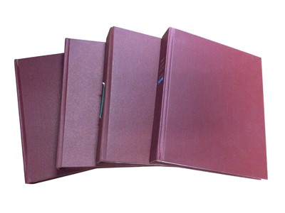 Lot 347 - West Ham maroon binders lettered West Ham United Homes (40+)