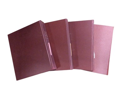 Lot 348 - West Ham maroon binders lettered West Ham United Aways (60+)