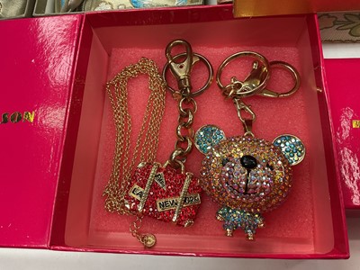Lot 1099 - Group of costume jewellery including Butler & Wilson and watches