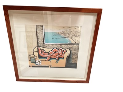 Lot 846 - Trevor Price (b. 1966) two etchings and aquatints, (2).