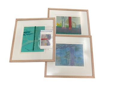 Lot 842 - Caroline Wendling (contemporary) three etchings