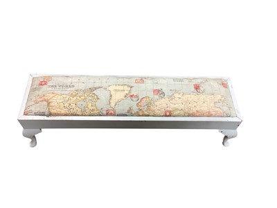Lot 1391 - One long foot stool