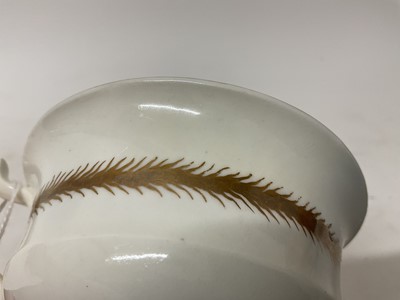 Lot 25 - Group of English 18th / 19th century cups and saucers, including trio and pairs