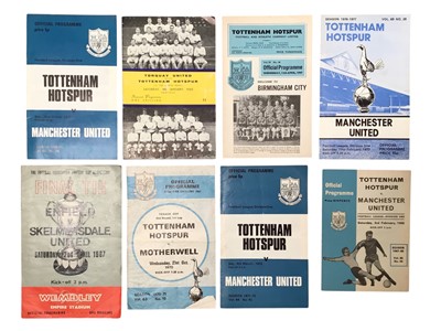 Lot 353 - Football programmes - selection including good range of 1960s London clubs, FA Cup finals and others (Qty)
