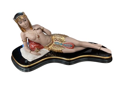 Lot 212 - Nadal figure of an Egyptian lady
