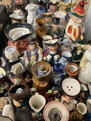 Lot 144 - Collection of Toby jugs, 19th century and later