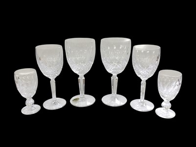 Lot 1129 - Group of Waterford Colleen pattern glassware
