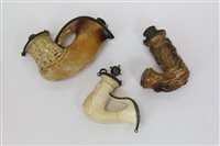 Lot 4189 - Mid-19th century Debrecan Carsved meerschaum...