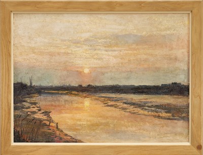 Lot 981 - *Cavendish Morton (1911-2015) oil on board - Walberswick
