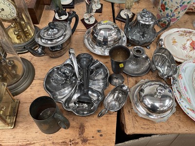 Lot 24 - Group of silver plate