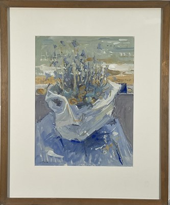 Lot 179 - Joan Elliot Bates (contemporary) gouache, at Aldeburgh, signed, 39cm x 30cm, glazed frame