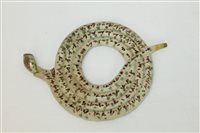 Lot 4212 - Early 19th century English Pratt-type coiled...