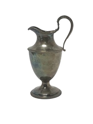 Lot 172 - Victorian silver cream jug