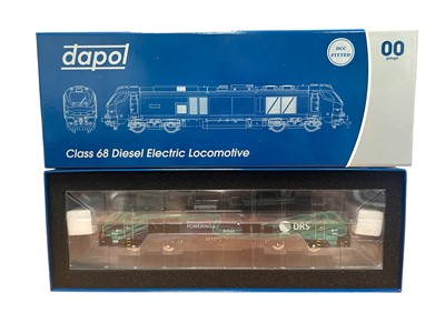 Lot 1853 - Dapol OO Gauge DRS/NTS Green Class 68 Pride of the North 68006, boxed 4D-022-023S (1)