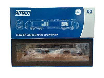 Lot 1854 - Dapol OO Gauge DRS Compass Class 68 Fearless 68016, boxed 4D-022-019 (1)