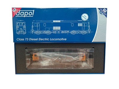 Lot 1855 - Dapol OO Gauge GB Railfreight Class 73 Battle of Britain 73109 (weathered by TMC), boxed 4D-006-021S (1)