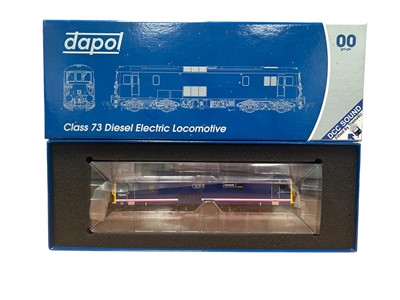 Lot 1857 - Dapol OO Gauge GBRF Class 73 Charlotte 73141, boxed OLIV003 (1)