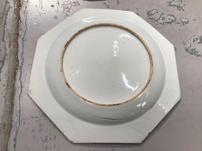 Lot 791 - Five 19th and 18th century Chinese blue and white porcelain plates and one Japanese (6)