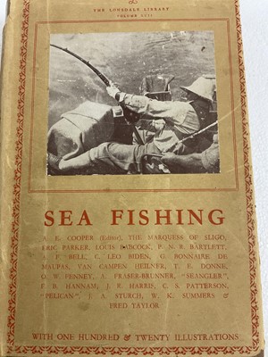Lot 899 - Collection of reference books on fishing, angling and related subjects, mostly relating to Sea fishing