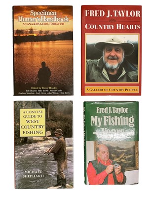 Lot 901 - Collection of reference books on fishing, angling and related subjects, mostly relating to Fly fishing