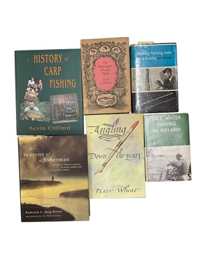 Lot 904 - Collection of reference books on fishing, angling and related subjects