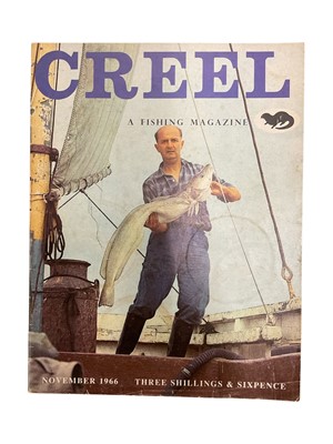 Lot 906 - Collection of fishing related books and magazines to include Creel