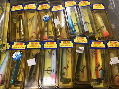 Lot 887 - Collection of fishing reels, fishing floats, rods, tripods, and paraphernalia