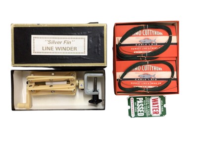 Lot 887 - Collection of fishing reels, fishing floats, rods, tripods, and paraphernalia