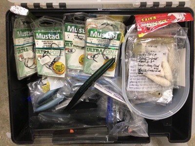 Lot 887 - Collection of fishing reels, fishing floats, rods, tripods, and paraphernalia