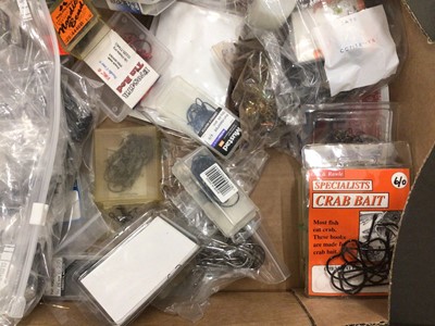 Lot 887 - Collection of fishing reels, fishing floats, rods, tripods, and paraphernalia