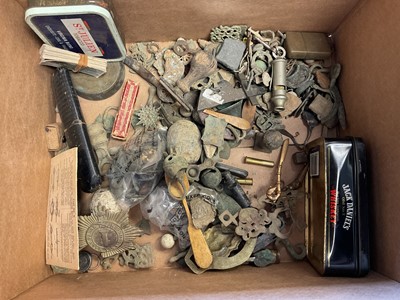 Lot 101 - Group of metal detecting and dig finds