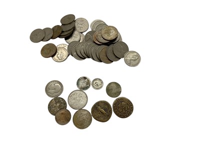 Lot 448 - World - Mixed coinage to include metal detector finds, a small quantity of silver & other issues (Qty)