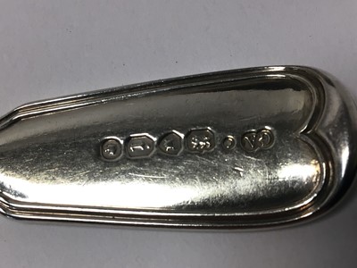 Lot 188 - Collection of silver fiddle and thread double struck cutlery