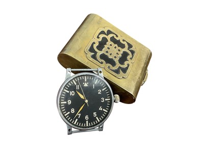 Lot 742 - Rare Second World War Nazi Luftwaffe Navigators B- Uhr Type A wristwatch