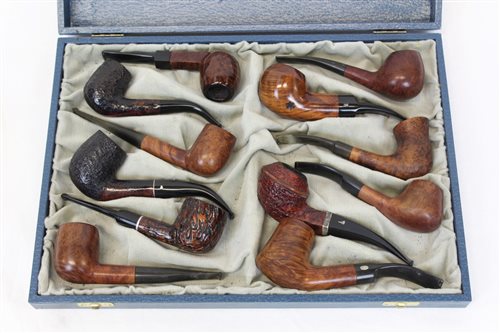 Lot 4111 - Estate briar pipes - including G.B.D., Gepetto,...