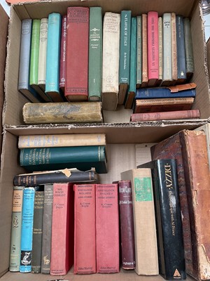 Lot 325 - Two boxes of vintage books including cookery, Sherlock Holmes, Jane Austen etc