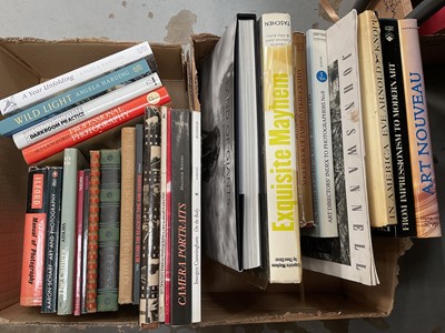 Lot 337 - Four boxes of mostly photography and art books