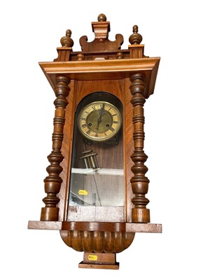 Lot 350 - Vienna regulator wall clock
