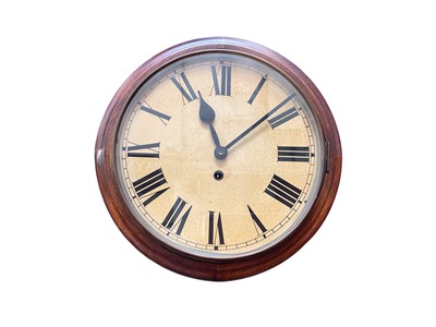 Lot 351 - Wall dial clock