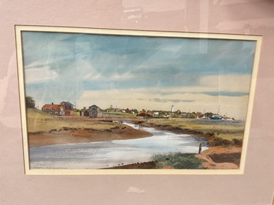 Lot 945 - Michael Norman (b.1943) two watercolours of Suffolk