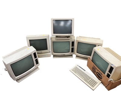 Lot 119 - Collection of vintage computers to include Amstrad and Philips