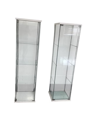 Lot 1429 - Pair of display cabinets